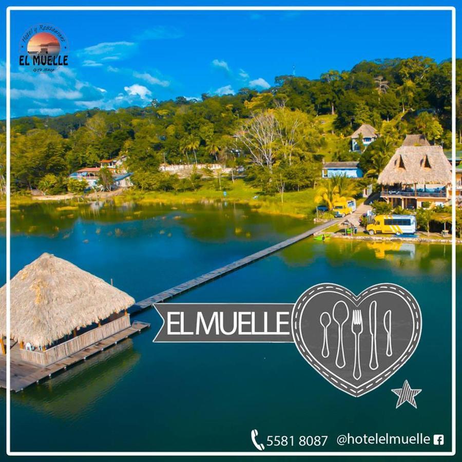 Hotel Y Restaurante El Muelle El Remate Eksteriør bilde